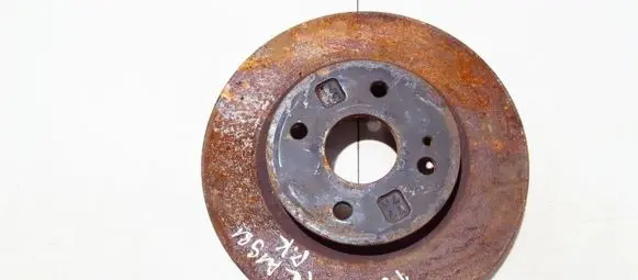 Mazda 2 Front brake disc ventiliuojamas