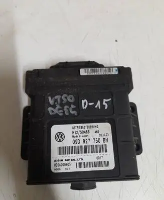 Volkswagen Touareg I Gearbox control unit/module H12S0466 09D927750BH UDSA000405