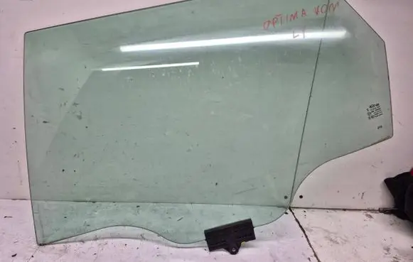 KIA Optima Rear door window glass DOT748AS2M353 43R000382 E000008