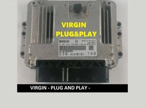 Fiat Ducato Engine control unit/module 0281015734 51836090 41U7B101