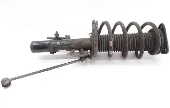 Front shock absorber with coil spring