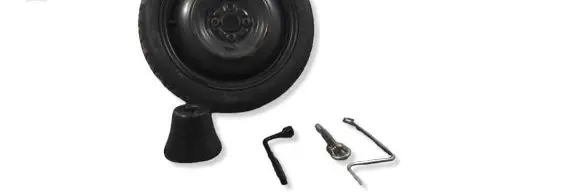 Toyota Yaris R15 spare wheel ZNKTYIII