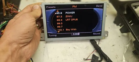 Audi A5 8T 8F Screen/display/small screen 8R0919604A 8R0919604 4F0919604