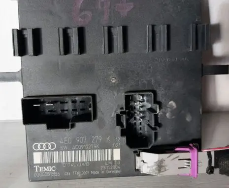 Audi A8 S8 D3 4E Comfort/convenience module 4E0907279K