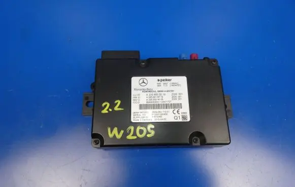 Mercedes-Benz C W205 Bluetooth control unit module A2059000219 A2059016710 A2059028505
