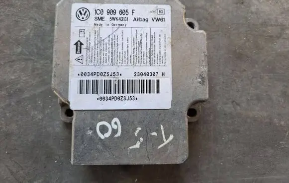 Volkswagen Sharan Airbag control unit/module 1C0909605F 5WK43131 23040307H