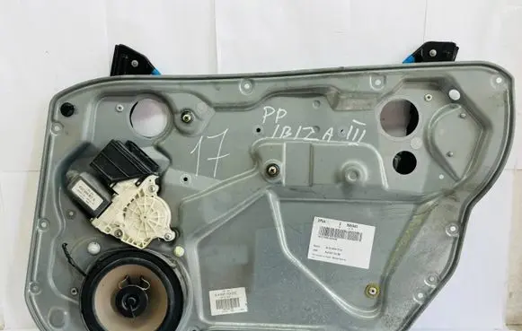Seat Ibiza III (6L) Front door window regulator motor 6Q2959801A 4837752DG