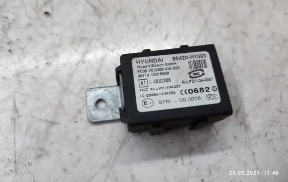 KIA Sportage Immobilizer control unit/module 95420H1000