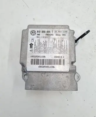 Volkswagen Golf Plus Airbag control unit/module 1K0909605T