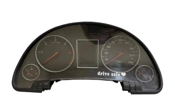Audi A4 S4 B6 8E 8H Speedometer (instrument cluster) 8E0920930T 0263626151 9133101049