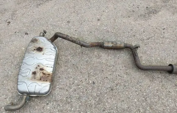 Volvo S40 Muffler/silencer 