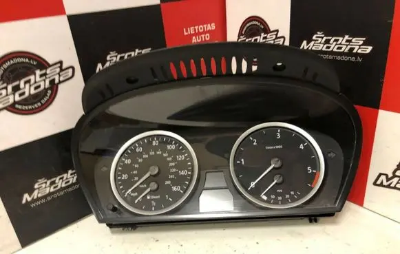 BMW 5 E60 E61 Speedometer (instrument cluster) 62116958601 6958601