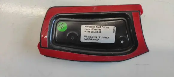 Mercedes-Benz CLA C118 X118 Rear bumper lower part trim A1188858002 AMGCX118
