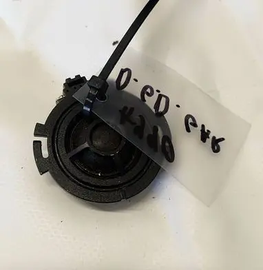 Opel Signum Front door speaker 4F0035399A
