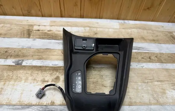 Gear shifter surround trim plastic