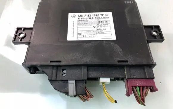 Keyless (KESSY) go control unit/module