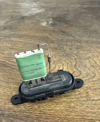 Heater blower motor/fan resistor