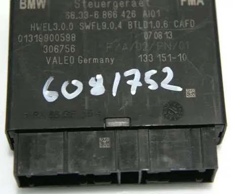 BMW X5 F15 Parking PDC control unit/module 66336866426 6866426