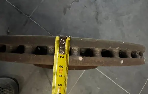 Volkswagen Tiguan Front brake disc