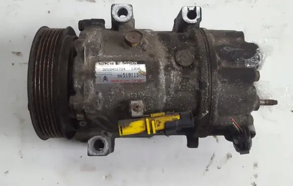 Peugeot 607 Air conditioning (A/C) compressor (pump) 9651911380