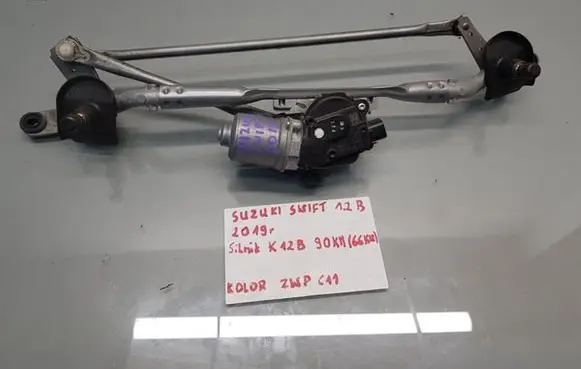 Suzuki Swift III Front wiper linkage and motor