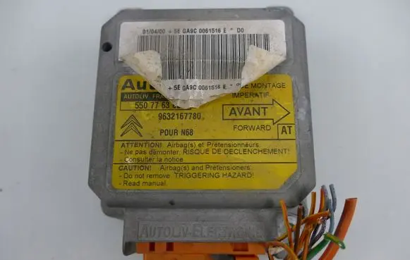 Citroen Xsara Picasso Airbag control unit/module 9632167780