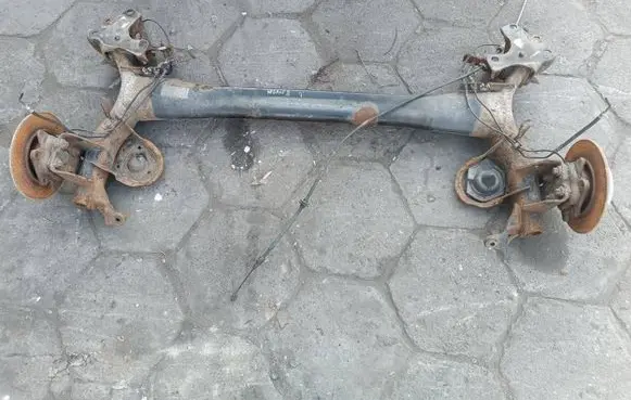 Rear axle beam