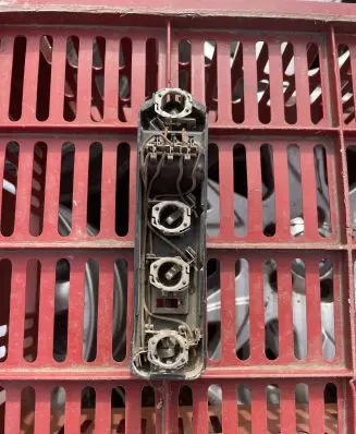 Opel Omega A Tail light bulb cover holder