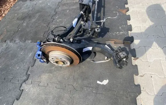 Peugeot 307 Front shock absorber with coil spring 21374