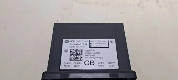 Opel Insignia A Other control units/modules 13580551 544772965 5DK00970301