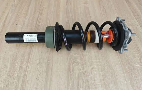 Front shock absorber with coil spring