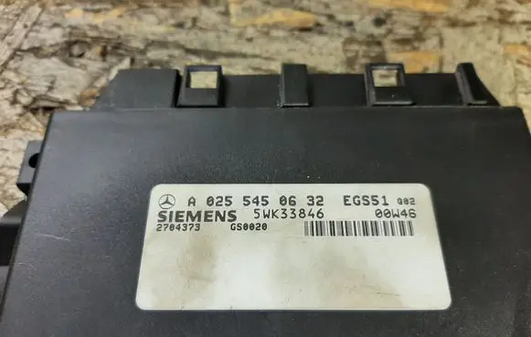 Mercedes-Benz ML W163 Gearbox control unit/module A0255450632 5WK33846