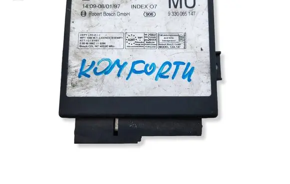 Opel Meriva A Comfort/convenience module 90464713
