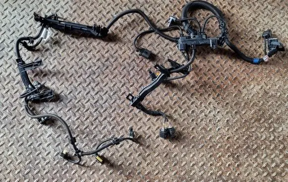 Engine installation wiring loom