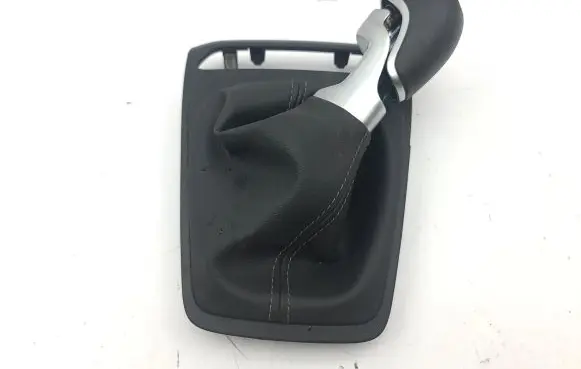 Gear lever shifter trim leather/knob