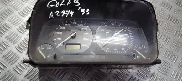 Volkswagen Golf III Speedometer (instrument cluster) 1h6919033l 89652469
