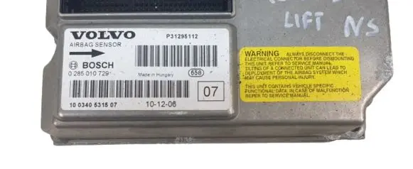 Volvo XC90 Airbag control unit/module P31295112