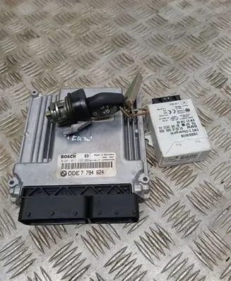 BMW 3 E46 Engine ECU kit and lock set 7794624 1039S04499 0281011122