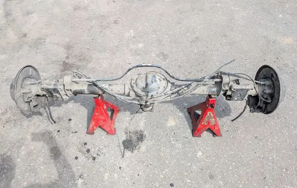 Mercedes-Benz Sprinter W907 W910 Rear axle beam with reductor A9073500701 51133923 004071077