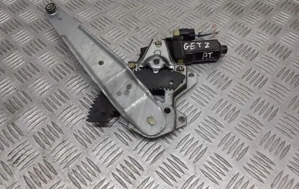 Hyundai Getz Rear door window regulator with motor