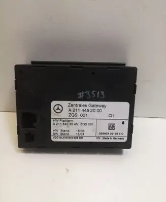 Mercedes-Benz E W211 Gateway control module A2114452000