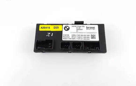 BMW iX Tailgate/trunk control unit/module 5A53D07 61355A53D07