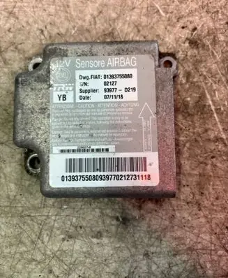 Fiat Ducato Airbag control unit/module 01393755080