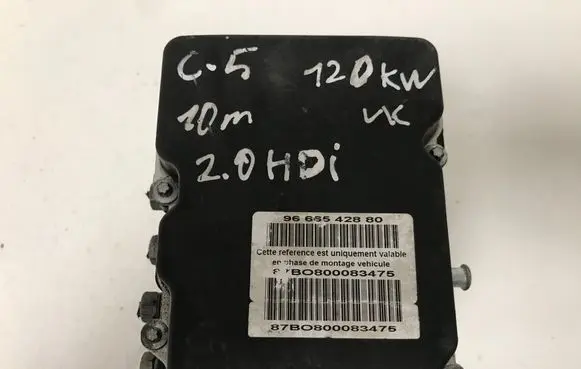 Citroen C5 ABS Pump 9666542880 87BO800083475