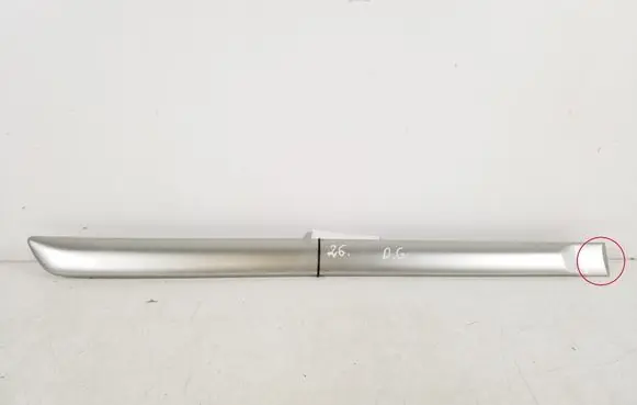 Rear door trim (molding)
