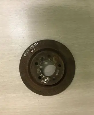 BMW 1 E81 E87 Rear brake disc