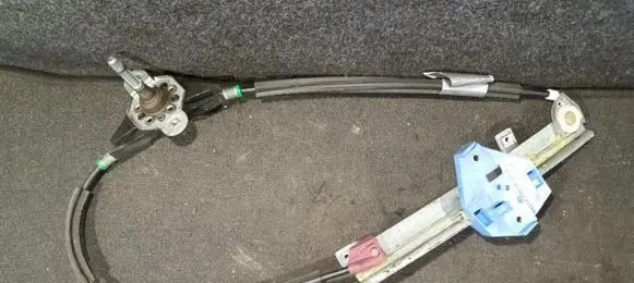 Ford Mondeo MK II Sliding door window regulator with motor 93bbf27001aj1496