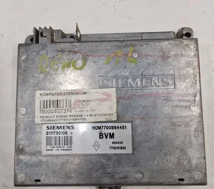 Renault Megane I Engine control unit/module 7700864451 S111730108C 7700101920