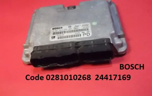 Opel Signum Engine control unit/module 0281010268 24417169