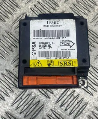 Peugeot 607 Airbag control unit/module 9641968380 5EKABY2084216A L3T1D06ACL4